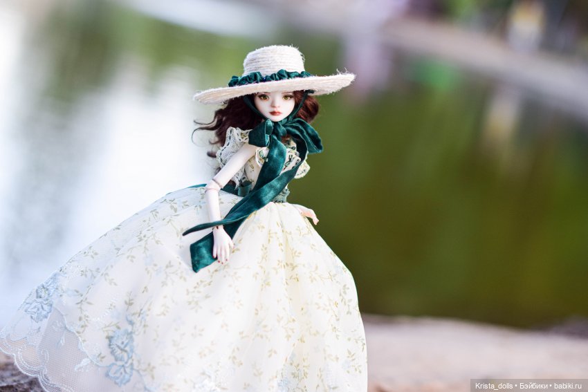 Моя Скарлетт — Авторские фарфоровые куклы (OOAK): ручная работа (фото 5)