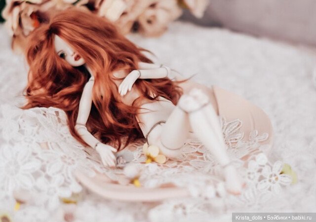 Кукла фарфоровая Луиза — Авторские фарфоровые куклы (OOAK): ручная работа