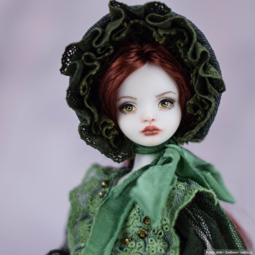 Кукла фарфоровая Луиза — Авторские фарфоровые куклы (OOAK): ручная работа (фото 2)