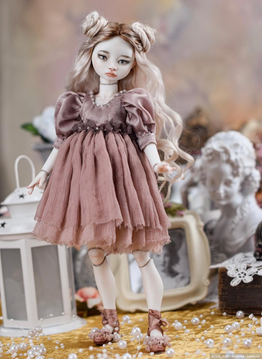 Кукла фарфоровая шарнирная Мэйлин (фото 3)