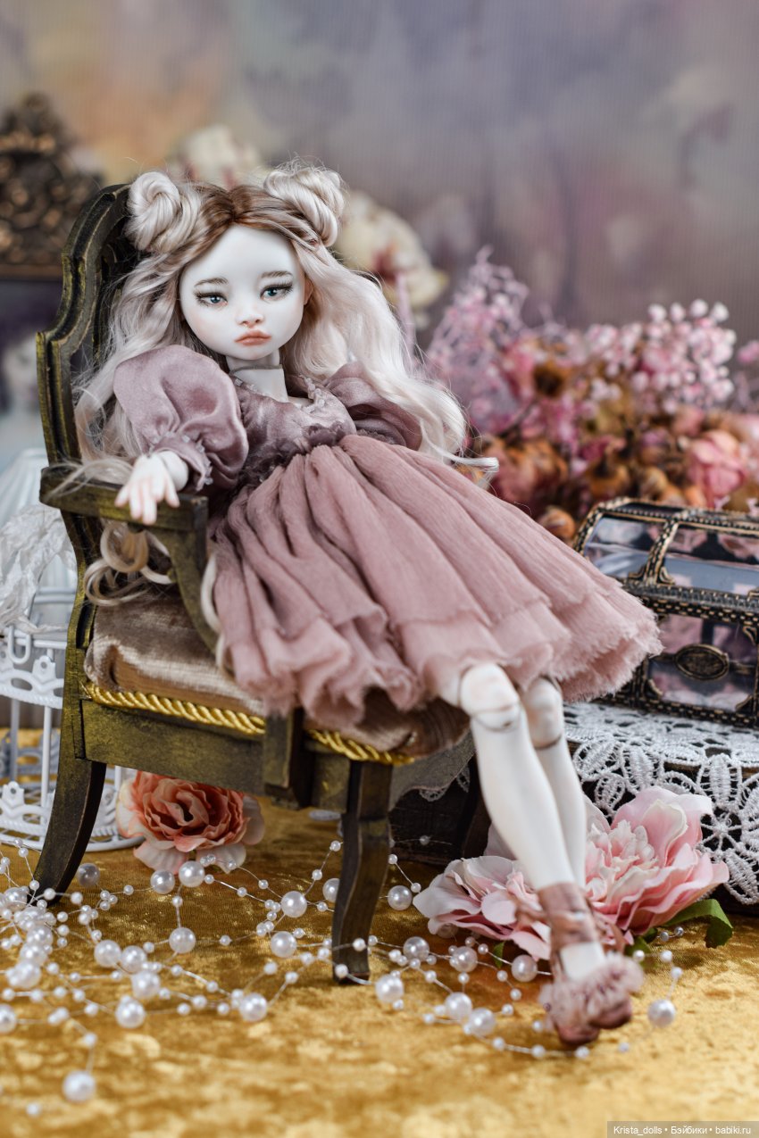 Кукла фарфоровая шарнирная Мэйлин (фото 8)