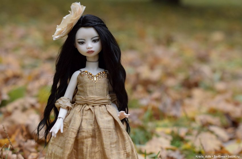 Кукла фарфоровая шарнирная Эйлин (фото 6)