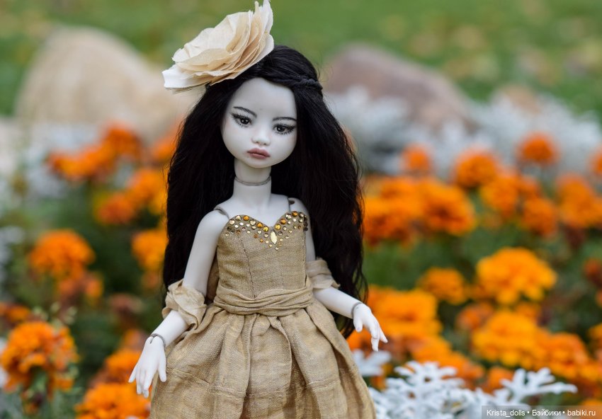 Кукла фарфоровая шарнирная Эйлин (фото 2)