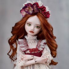 Кукла фарфоровая шарнирная Ксения