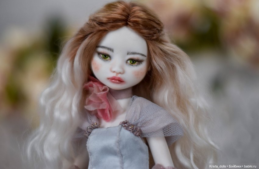 Кукла фарфоровая шарнирная Кэйтлин (фото 2)