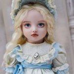 Кукла фарфоровая Аника
