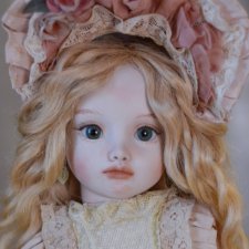 Кукла фарфоровая шарнирная Аксинья