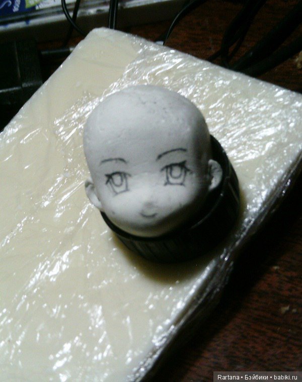 Головка для тедди долл и подобных из гипса (фото 3)