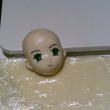 Головка для тедди долл и подобных из гипса