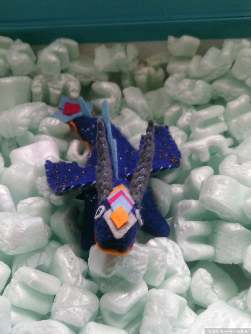 Дракончик — Текстильные игрушки и примитивы: кофейные (фото 4)