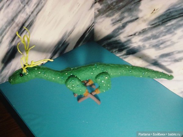 Лесной дракончик — Текстильные игрушки и примитивы: кофейные (фото 5)