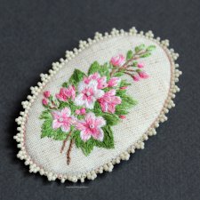 Нитки вместо красок.