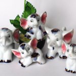 Семейка фарфоровых слоников