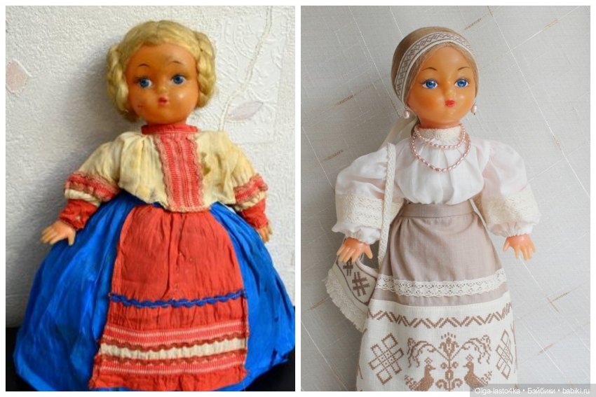 Новый образ старой куклы — Советские винтажные куклы (СССР): Ленигрушка