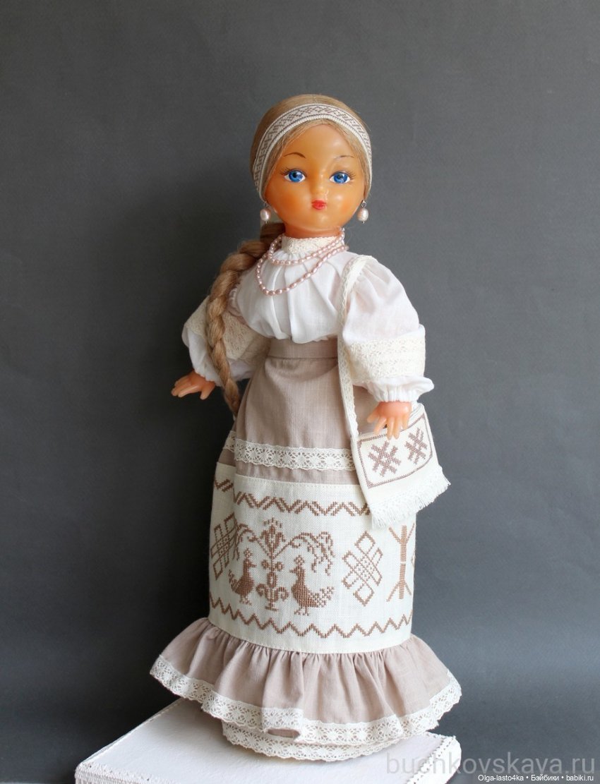 Новый образ старой куклы — Советские винтажные куклы (СССР): Ленигрушка (фото 3)