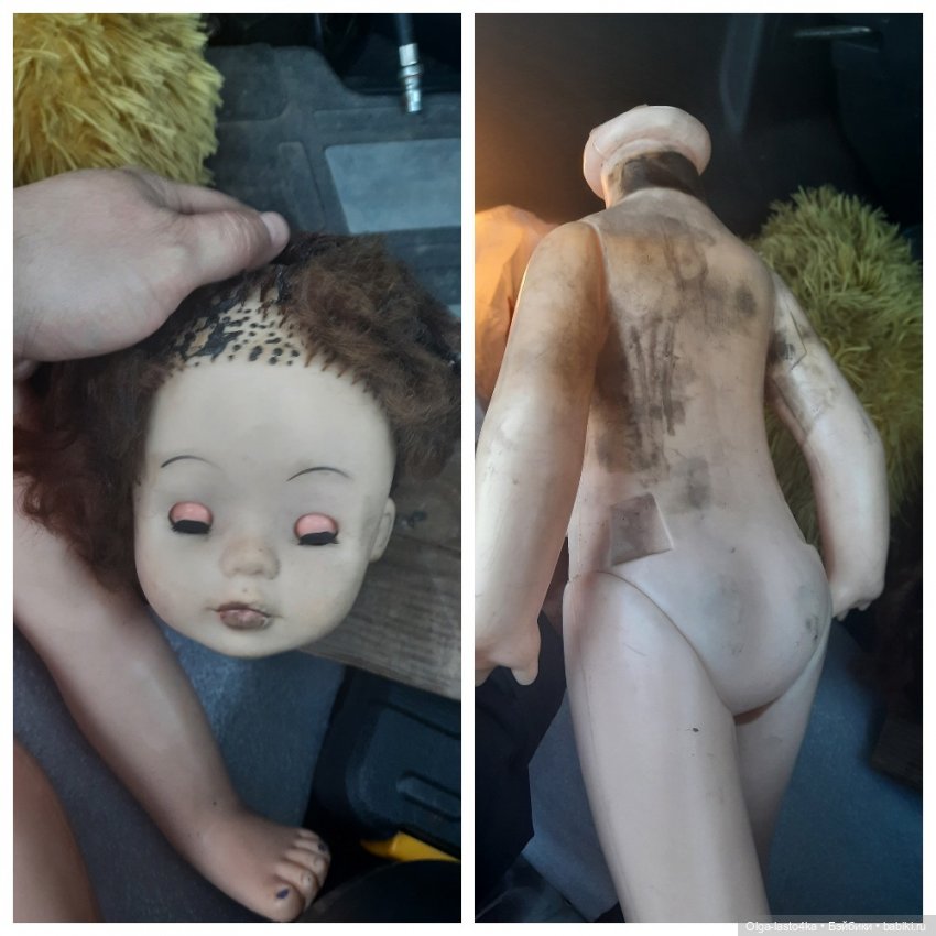 Всё как обычно - пожалела куклу