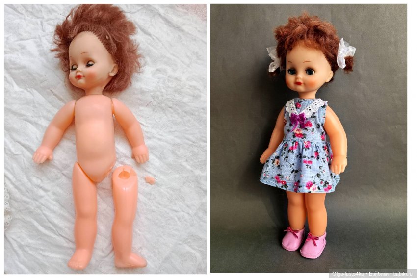 Попытка номер — Советские винтажные куклы (СССР): Ленигрушка (фото 2)