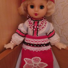 Иванка в белорусском костюме