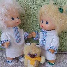 Мои домовята, советские куклы