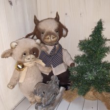 Символы года! Бык и теленок