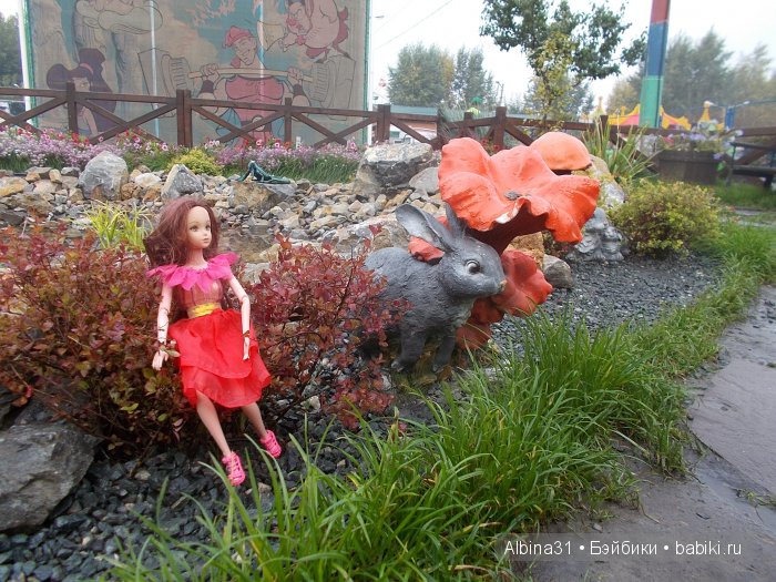 Яркие краски в дождливый день