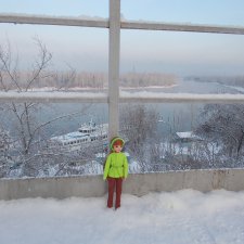 Мокси на прогулке