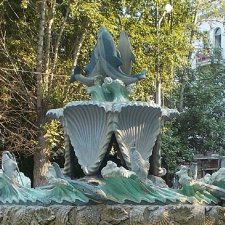 Городские зарисовки...  Морское царство во дворе