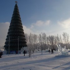 Городские зарисовки. Городская ёлка