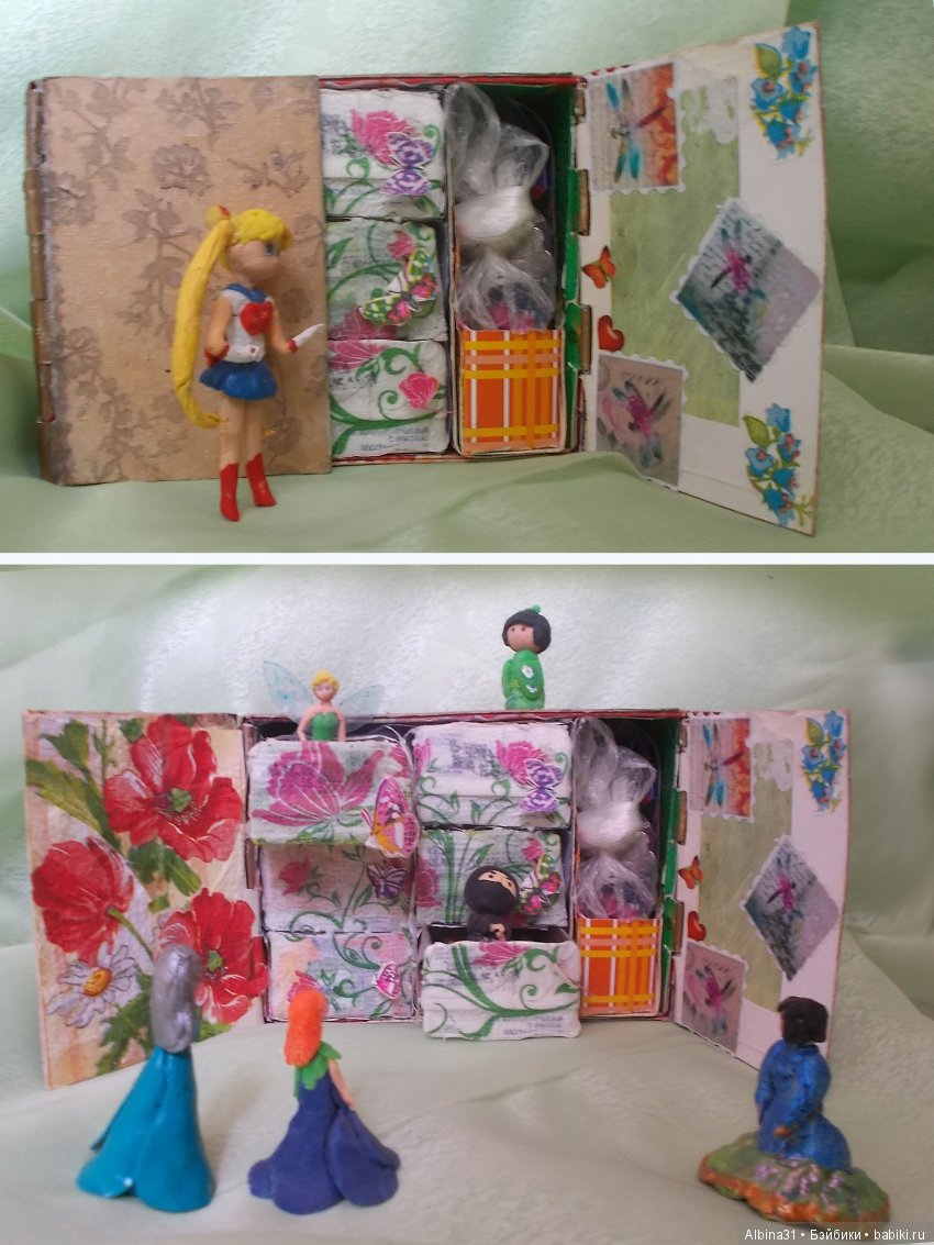 Старое... Про комод — Мебель для кукол и домиков: фото (фото 6)