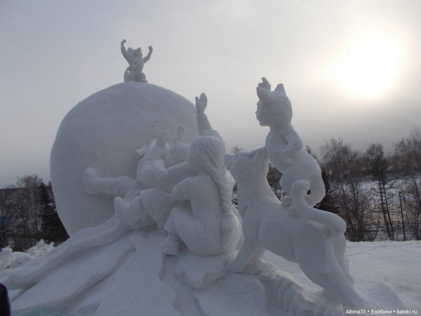 Снег да лёд. Волшебный лёд Сибири 2020