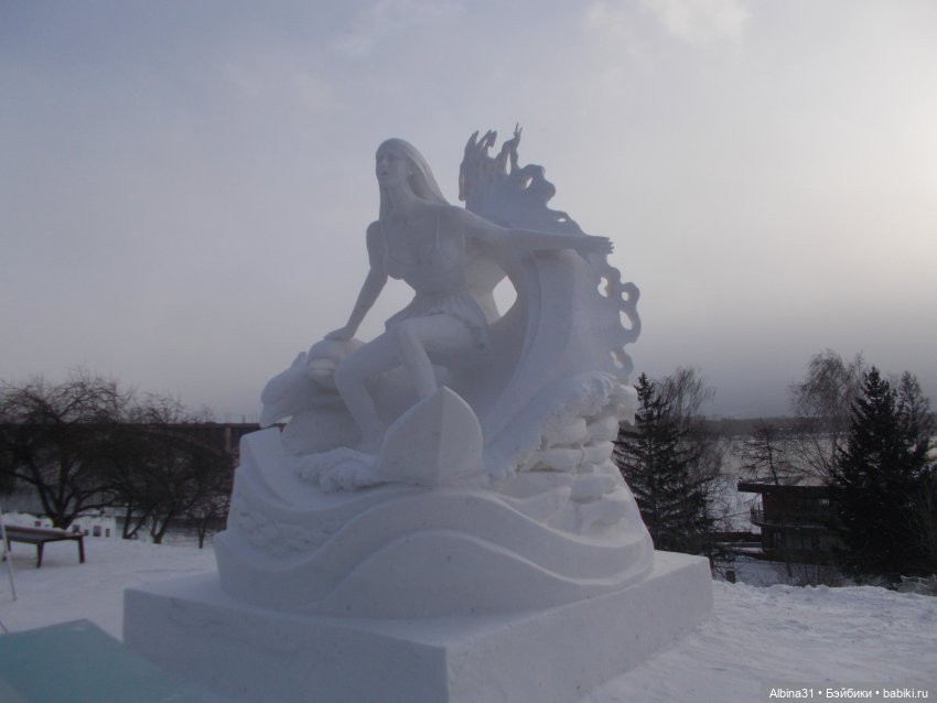 Снег да лёд. Волшебный лёд Сибири 2020