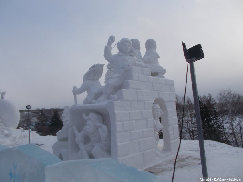 Снег да лёд. Волшебный лёд Сибири 2020