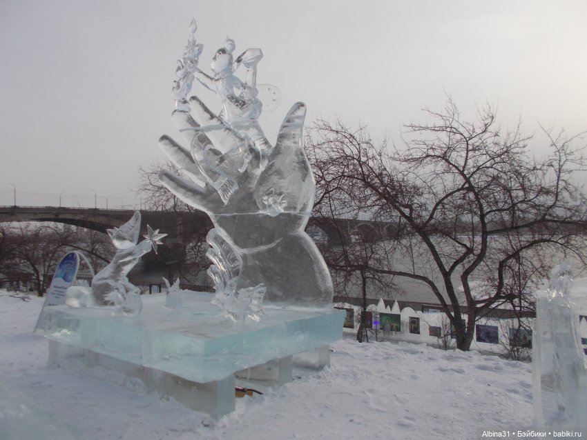 Снег да лёд. Волшебный лёд Сибири 2020 (фото 4)