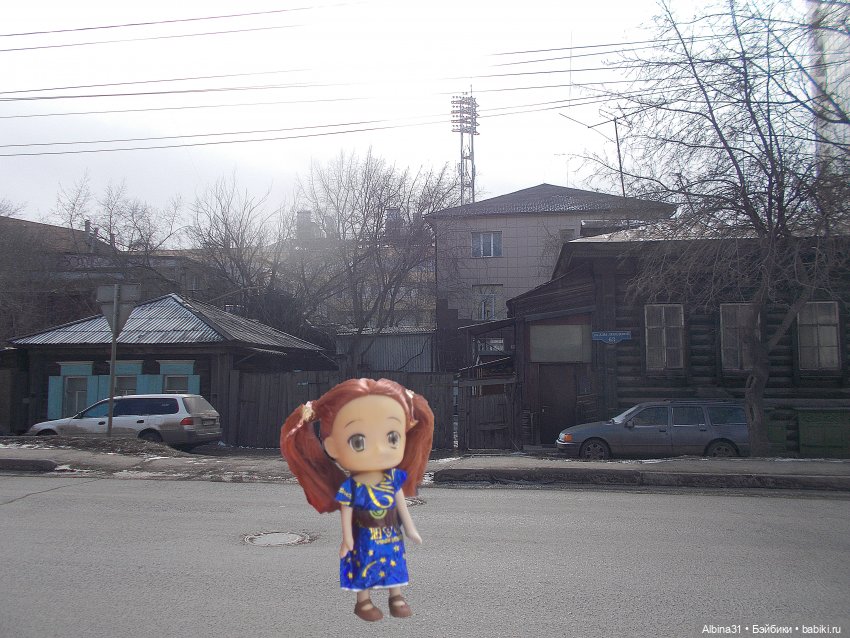 Городские зарисовки, март 2020 и мои кукляшки