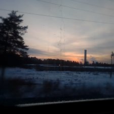 Путевые зарисовки. Закат.  И куклы