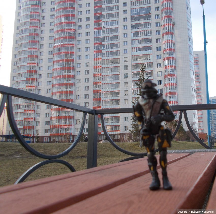 Городские зарисовки с бойцами