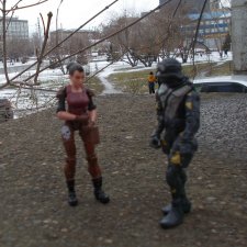 Городские зарисовки с бойцами