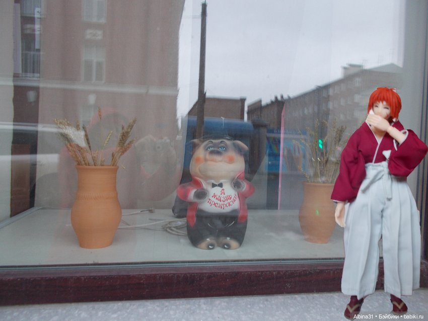 Городские зарисовки с бродягой