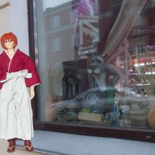 Городские зарисовки с бродягой