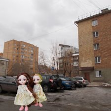 Городские зарисовки и куклы