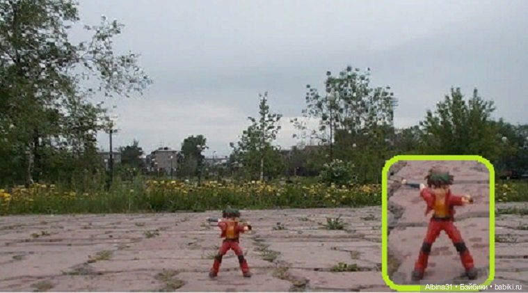 Разные персонажи из разных мест