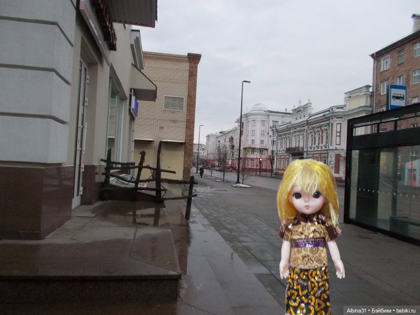 Городские зарисовки осень, зима 2020 год и куклы (фото 4)