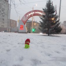 Городские зарисовки осень, зима 2020 год и куклы