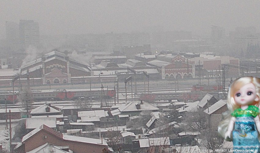 Городские зарисовки осень, зима 2020 год и куклы