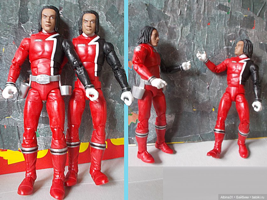 Цветные рейнджеры — Разные шарнирные куклы (не БЖД): редкие (фото 4)