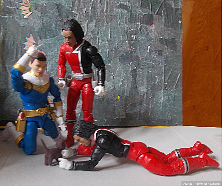 Цветные рейнджеры — Разные шарнирные куклы (не БЖД): редкие (фото 5)