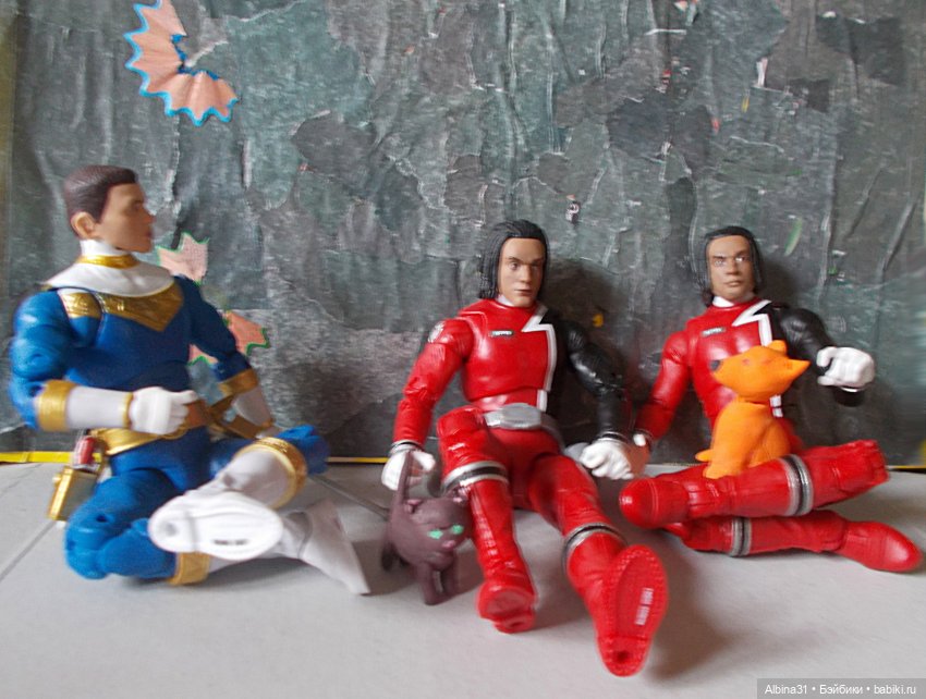 Цветные рейнджеры — Разные шарнирные куклы (не БЖД): редкие (фото 8)