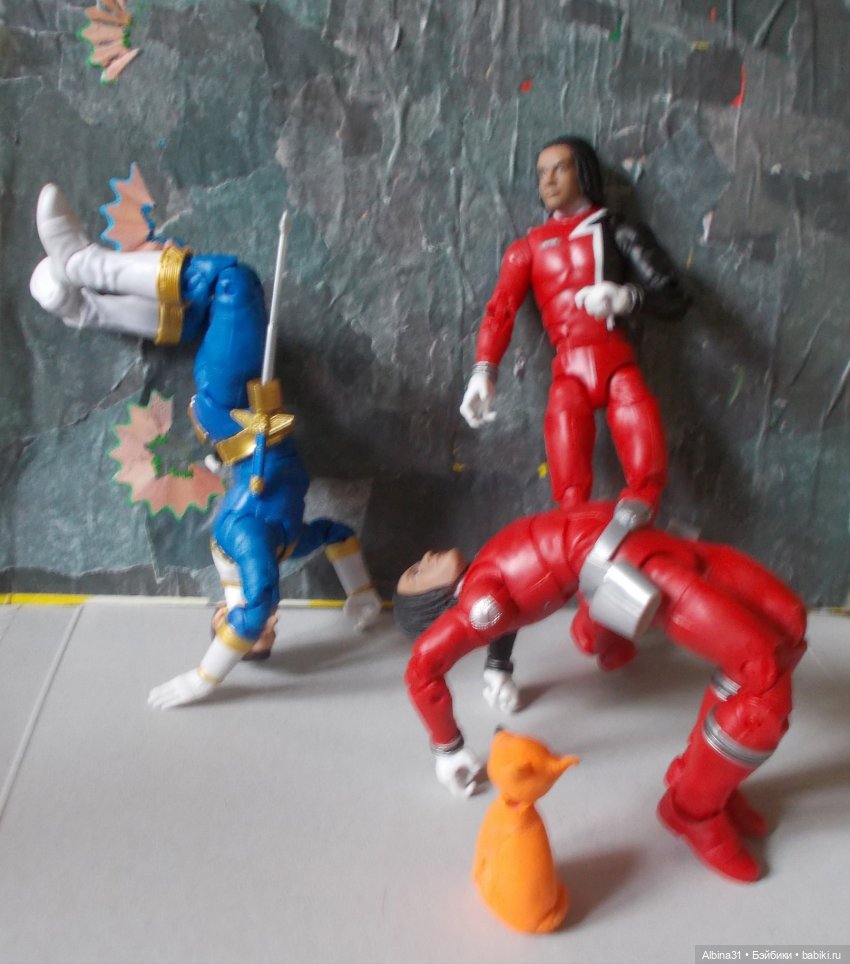 Цветные рейнджеры — Разные шарнирные куклы (не БЖД): редкие (фото 7)