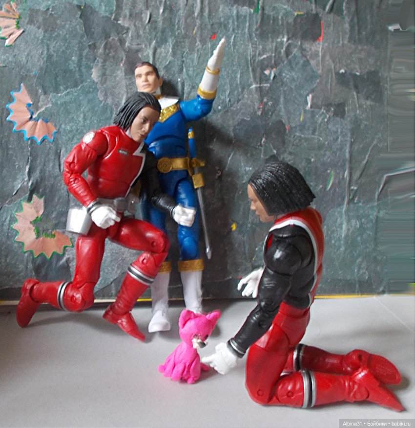 Цветные рейнджеры — Разные шарнирные куклы (не БЖД): редкие (фото 6)