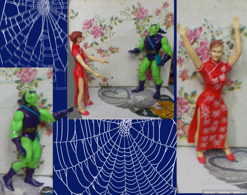 Человек паук — Разные шарнирные куклы (не БЖД): редкие